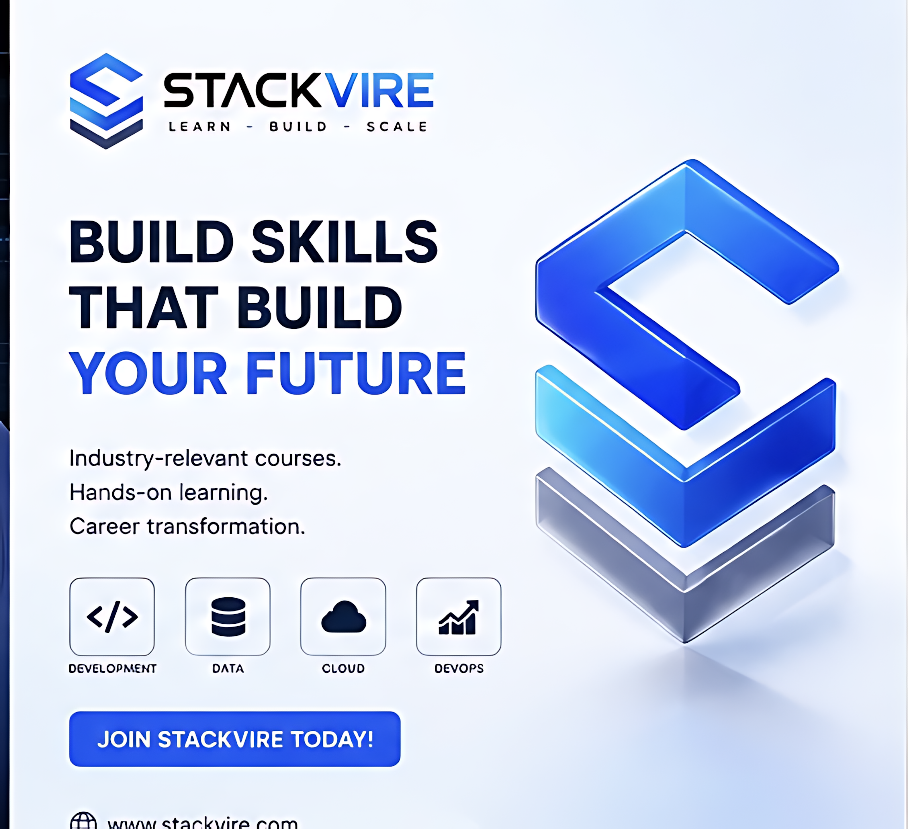 StackVire Academy — Build skills that build your future